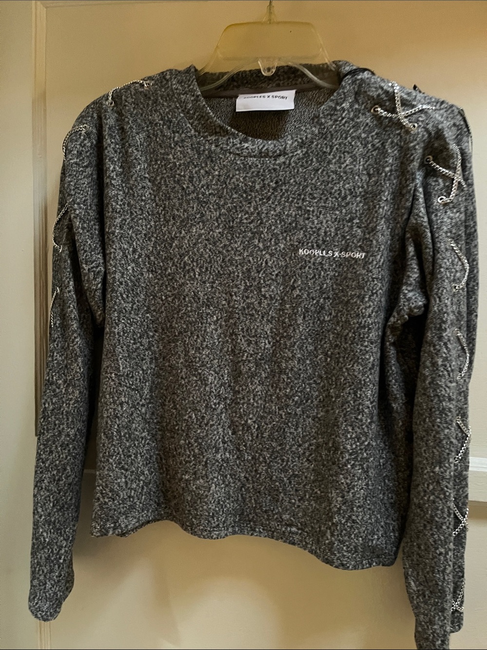 The Kooples x Sport Women's Gray Pullover size Large NEW